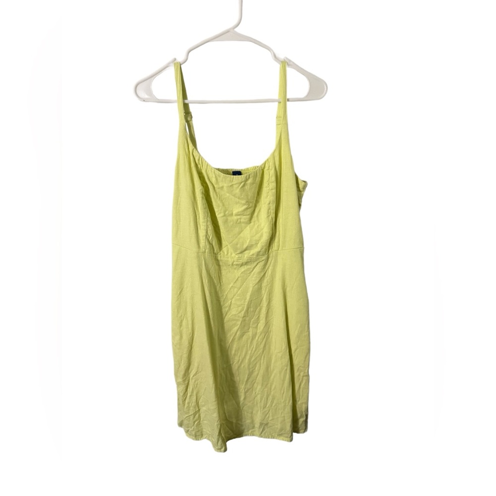 Old Navy Green Sleeveless Camisole Dress
